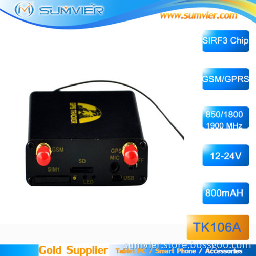 Car GPS Tracker Tk106 with Camera, Fuel Sensor